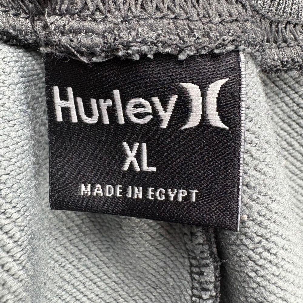 Hurley Joggers Mens XL Gray Athletic Dri Fit Pant Lightweight Stretch Drawstring - Picture 9 of 10